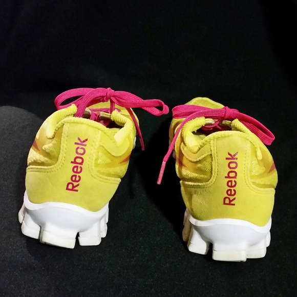 Reebok Yellow Fuchsia Sports Shoes -- Final Price - Picture 6 of 8